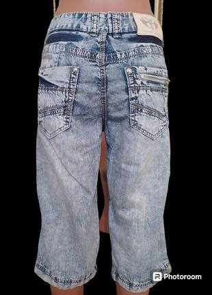 Мужские джинсовые тоненькие бриджи. vigoocc2 фото