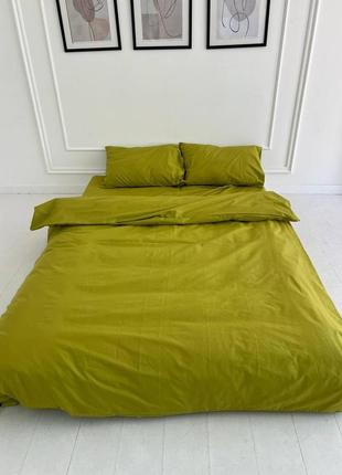 Пододеяльник двуспальный 175*210 бязь gold luxe (на молнии) однотонные