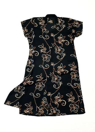Туника платье с разрезами в восточном стиле р 50-52