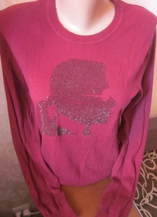 Karl lagerfeld розмір s котон + кашемір