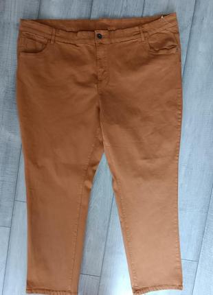 Яркие джинсы на пышные формы бедра 150-160 см3 фото