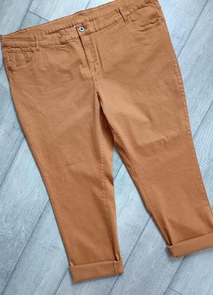 Яркие джинсы на пышные формы бедра 150-160 см5 фото