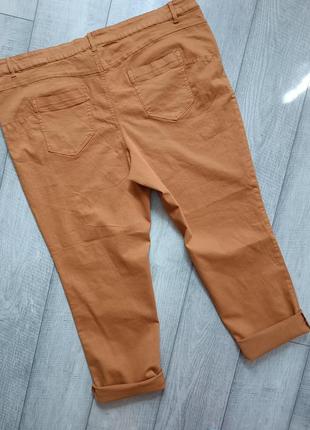 Яркие джинсы на пышные формы бедра 150-160 см6 фото