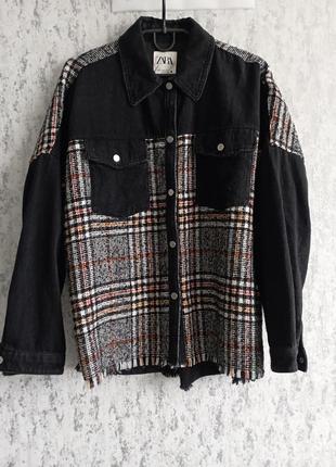 Сорочка джинсова zara.