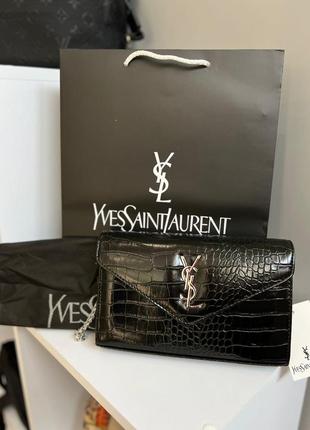 Женский клатч yves saint laurent1 фото