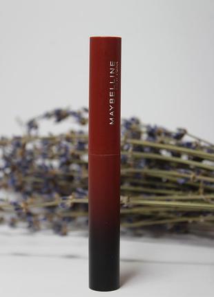 ♥️ тепла червона матова помада мейбілін maybelline цегляна ultimatte 899 more rust м'яка глибока осінь soft dark true autumn кольоротип