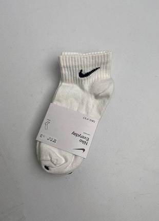Шкарпетки унісекс nike u nk everyday ltwt ankle 3 шт оригінал