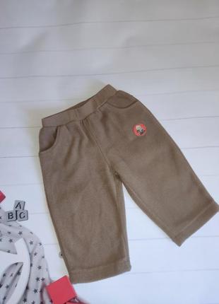 Штани фліс р. 74 9-12 міс