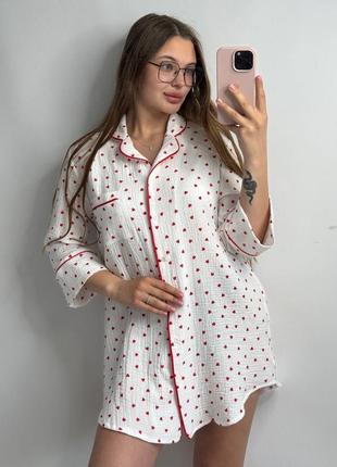 Рубашка с муслином