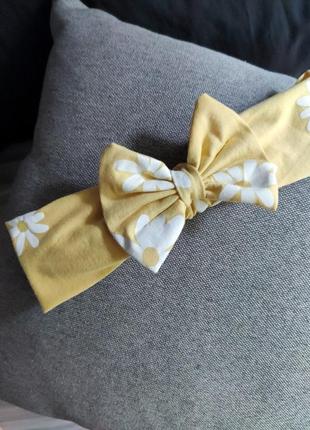 Пов'язка бант для дівчинки малюка