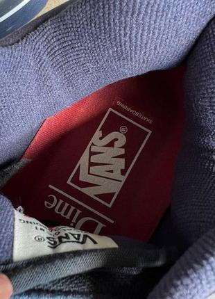 Кроссовки vans x dime rowley xlt blue white gum7 фото