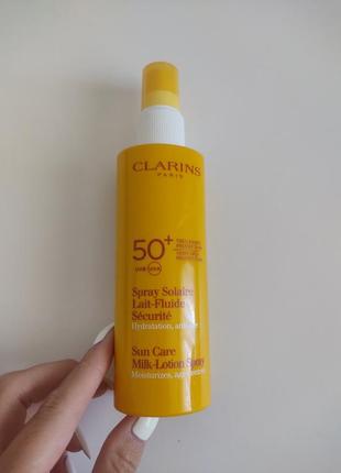 Сонцезахисний крем clarins