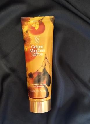 Golden mandarin saffron - лосьйон для тіла «осіння флора» victoria's secret, 236 ml