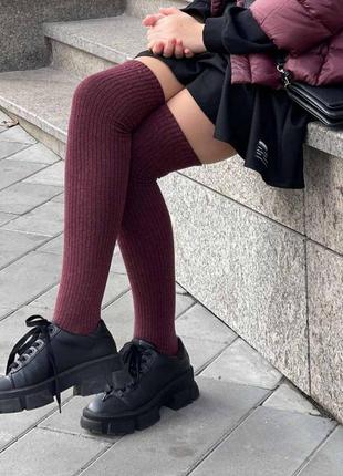 Заколінки заколенники рубчик рубчиком