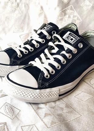 Черные кеды converse оригинальны в размере 42.