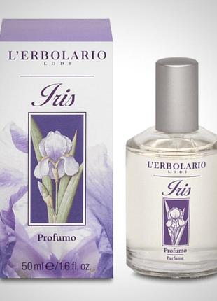 Lerbolario, iris, italy, элитная органическая парфюмерия, нишевые духи ирис+бергамот+ваниль