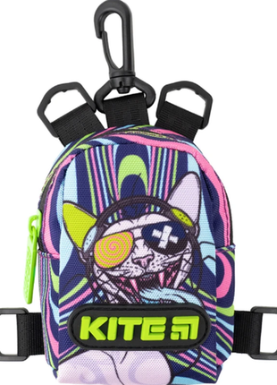 Kite мини-рюкзак кошелек брелок k22-2591-2 education
