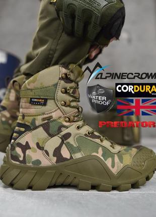 Тактические ботинки alpine crown military predator мультикам