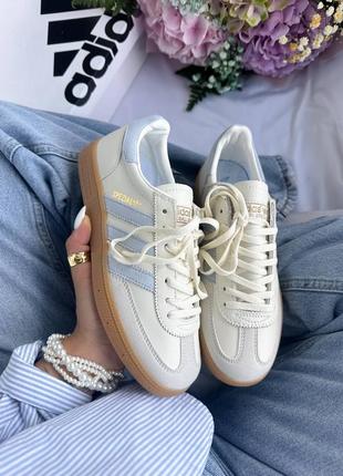 Кроссовки (spezial beige/blue)🩷