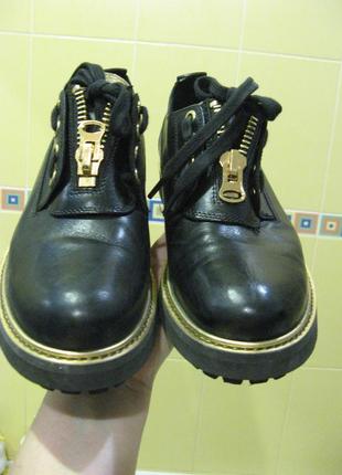 Оксфорды geox 37 кожа