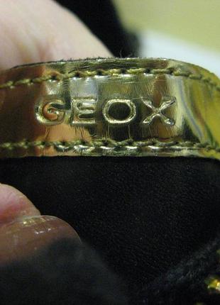 Оксфорды geox 37 кожа