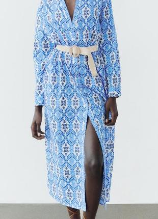 Платье миди zara