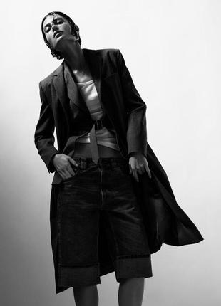 Zara класичне пальто облігаючого крою з сумової версти — zw collection