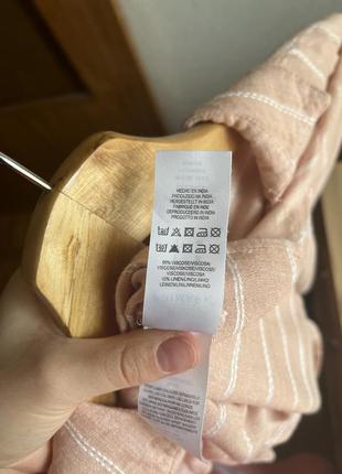 Вкорочена сорочка у смужку4 фото