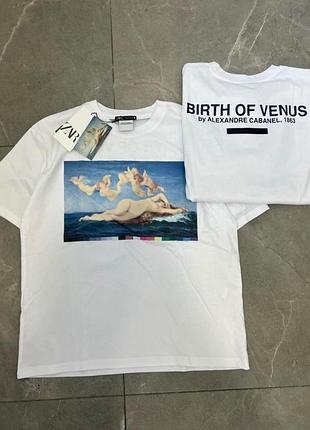 Біла футболка zara