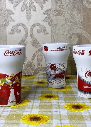 Коллекционные бокалы coca-cola (стаканы кока-кола), чм по футболу 2006