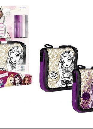 Сумка для раскрашивания ever after high paint. оригинальный подарок для девочки