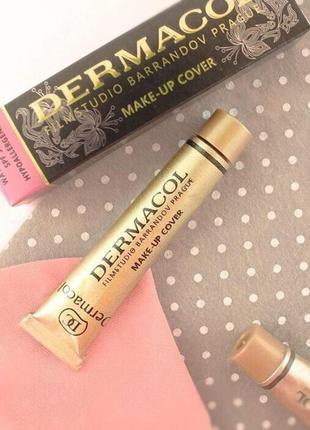 Тональный крем dermacol make up cover) тон 207