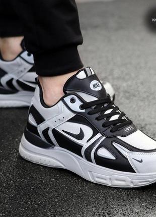 Nike кроссовки мужские черно-белые
