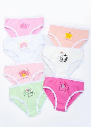 Набір 7шт тиждень, трусики, труси для дівчинки