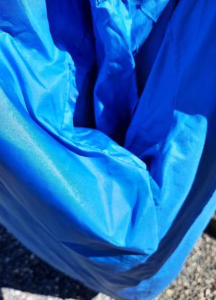 Пуховик оверсайз ковдра стильний пуховик великий капюшон