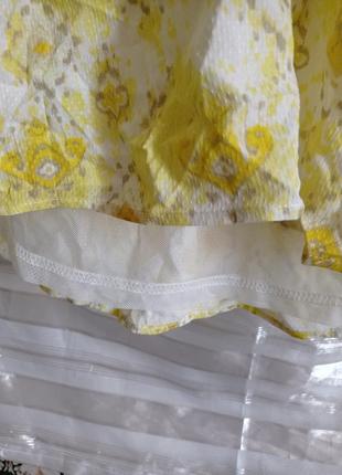 Лимонная блуза на подкладе, вискоза, цена на сайте 400atch🔥 нова4 фото