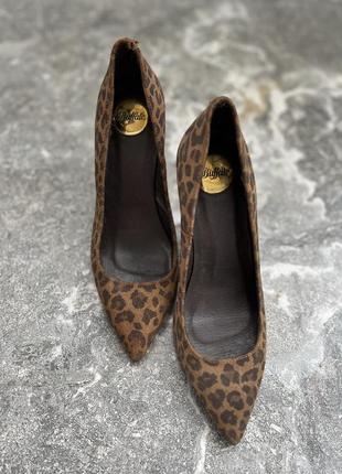 Туфли замшевые кожаные женские buffalo