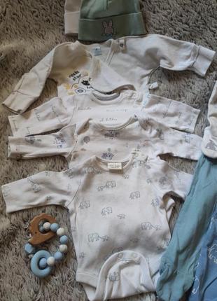 Комплект / набор / пакет одежды для малыша 0-3мес