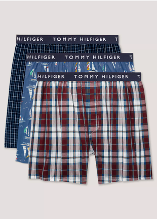 Чоловічі труси оригінал tommy hilfiger cotton classics slim fit boxer 3-pack