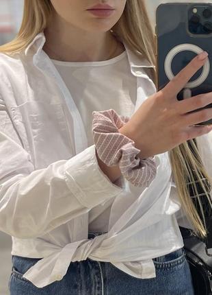 Белая базовая рубашка