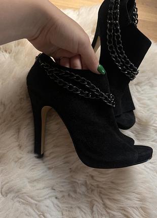 Туфли с открытым носком от 5 авеню