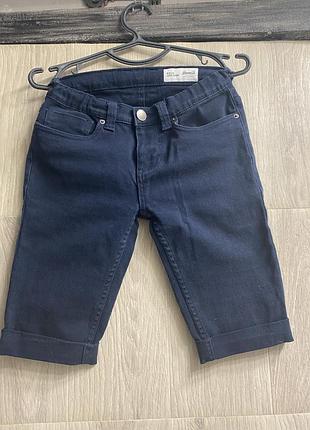 Джинсові шорти на підлітка 12/13 років 146-154 ріст. denim co est