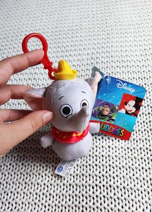 Нова кишенькова плюшева дитяча іграшка-брелок disney, слоник дамбо