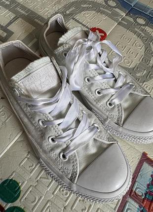 Кеди converse в горошок