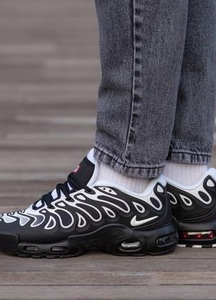 Кроссовки nike air max tn plus drift black white