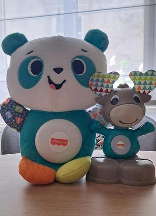 Интерактивная игрушка панда fisher price linkimals