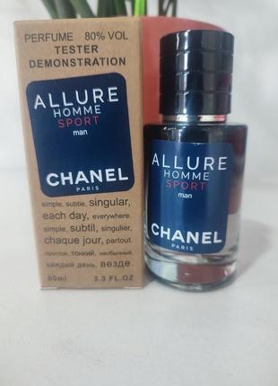 Парфуми Chanel allure homme sport tester lux, чоловічий, 60 мл