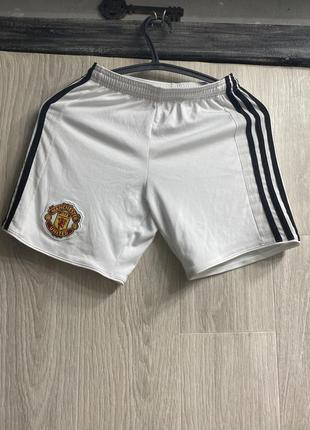 Футбольні труси abidas оригінал manchester united на хлопчика 9-10 років 140 ріст.