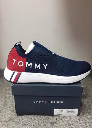 Tommy hilfiger кроссовки, оригинал, большой размер женской обуви, 41 42,  28 см