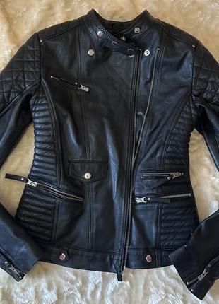 Куртка шкіряна